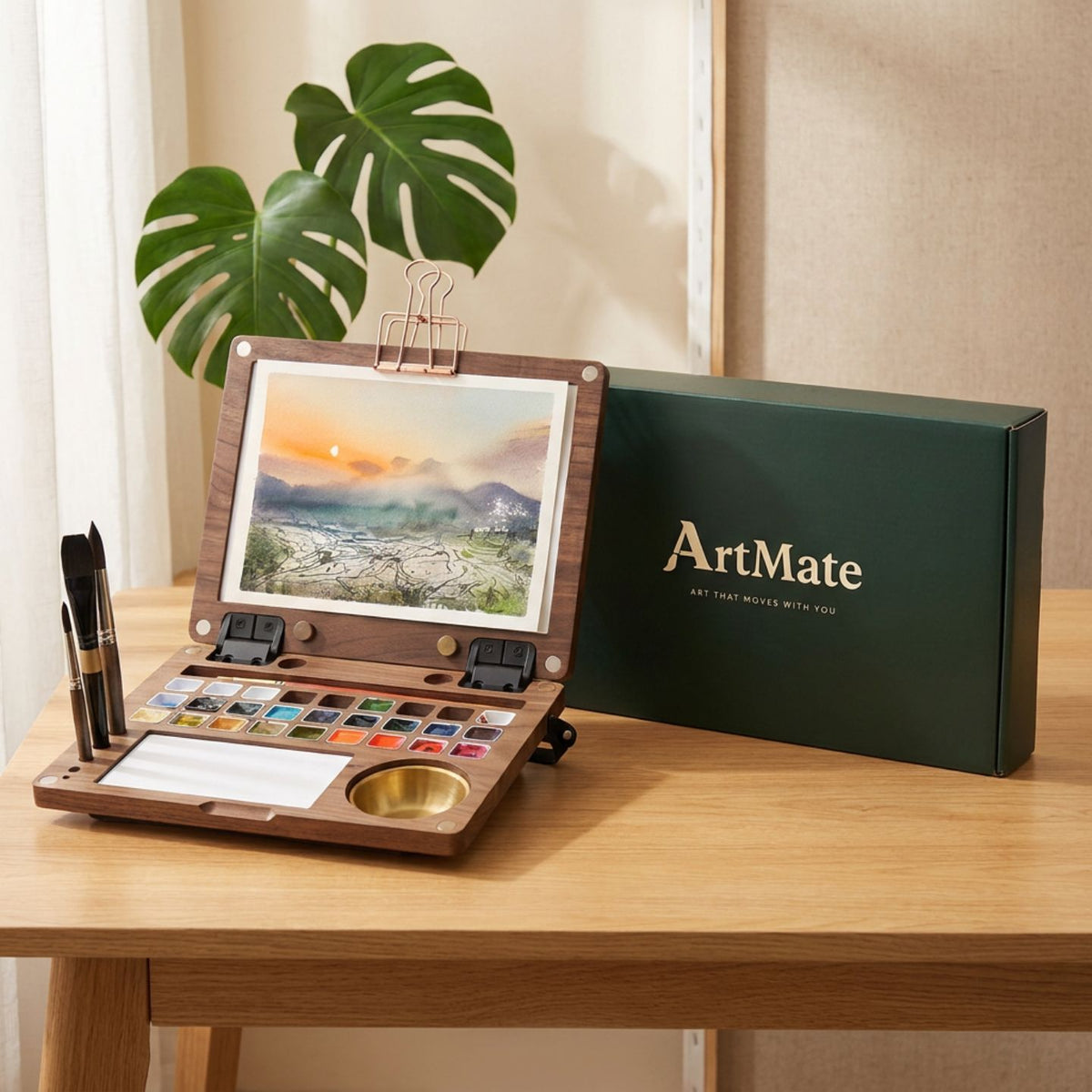ArtMate - Set d'arte in noce fatto a mano (Edizione Maestra)
